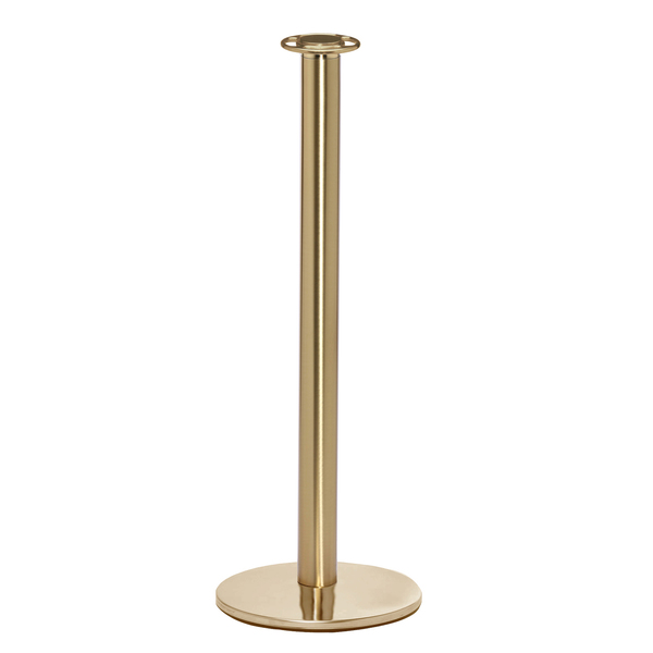 Queue Solutions Elegance 451, Flat Top, Profile Base, Satin Brass ELF451-SB